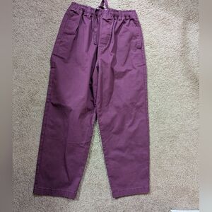 Stoic Drawstring Chinos in magenta